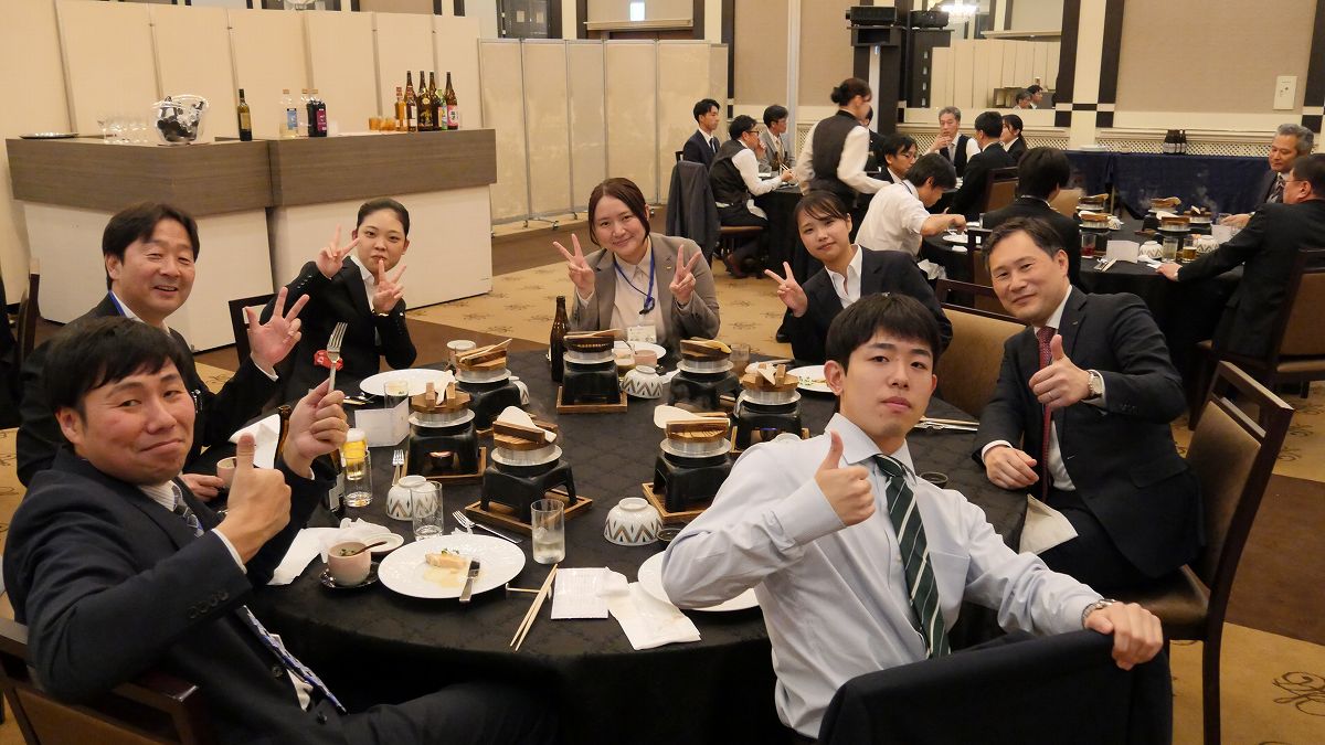 入社式