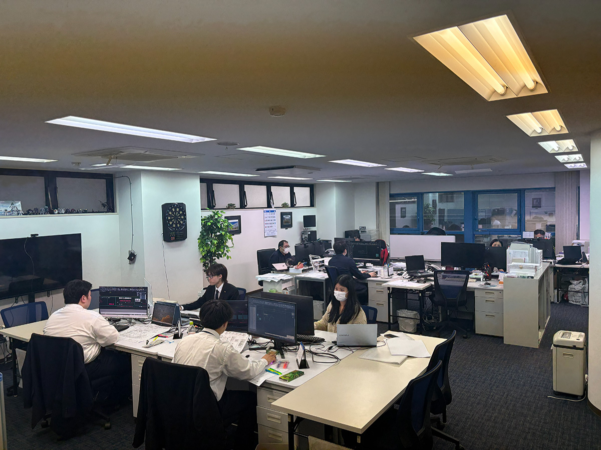 支店社内風景